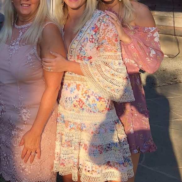 Few Moda Lovelorn Floral Flutter Dress XS - Picture 3 of 3